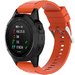 Curea ceas Smartwatch Garmin Fenix 7X / 6X / 5X Plus / 5X / 3 HR / 3, 26 mm Silicon iUni Orange